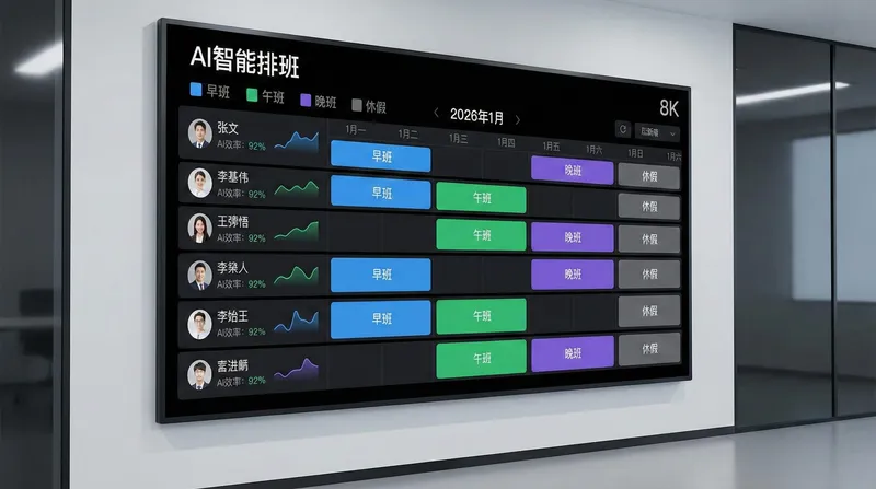 澳門零售餐飲 AI 智能排班與店舖管理方案示範 - XNET