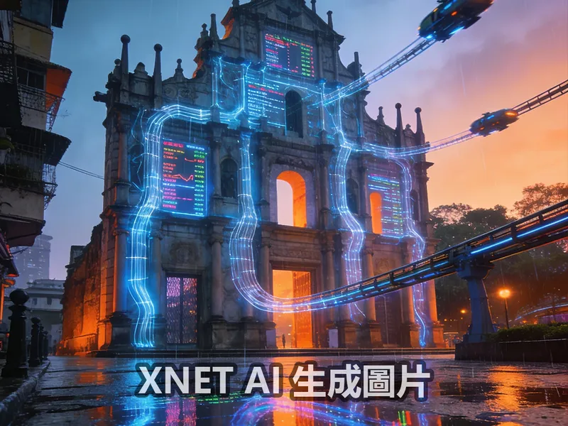 賽博澳門 2099 - 沉浸式展覽應用視覺